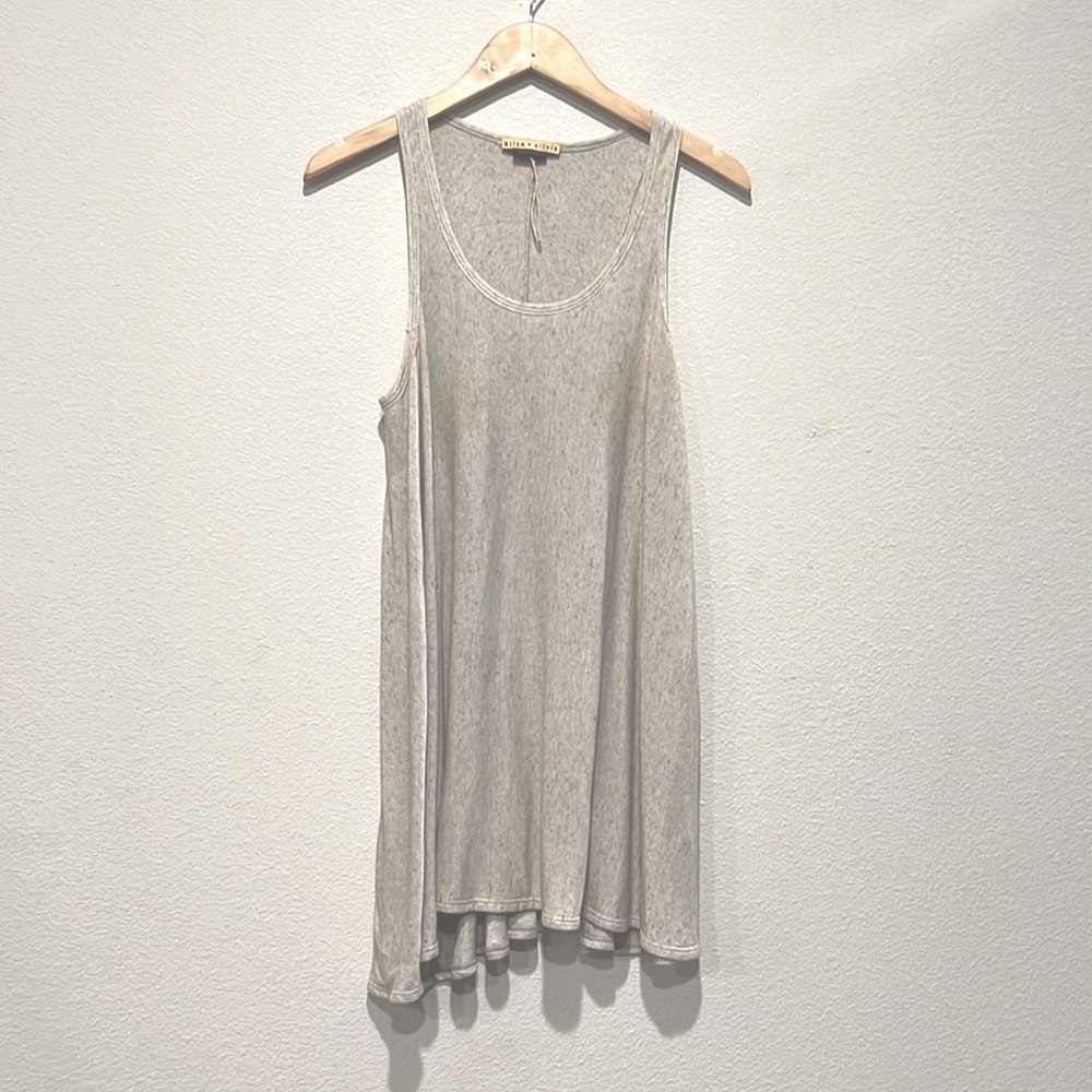 Alice + Olivia| Cream Color Organic Cotton Pullover Dress| S/M